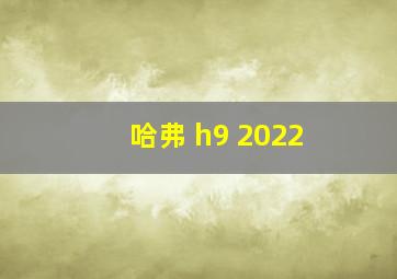 哈弗 h9 2022